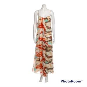 DVF Silk Maxi Dress 8